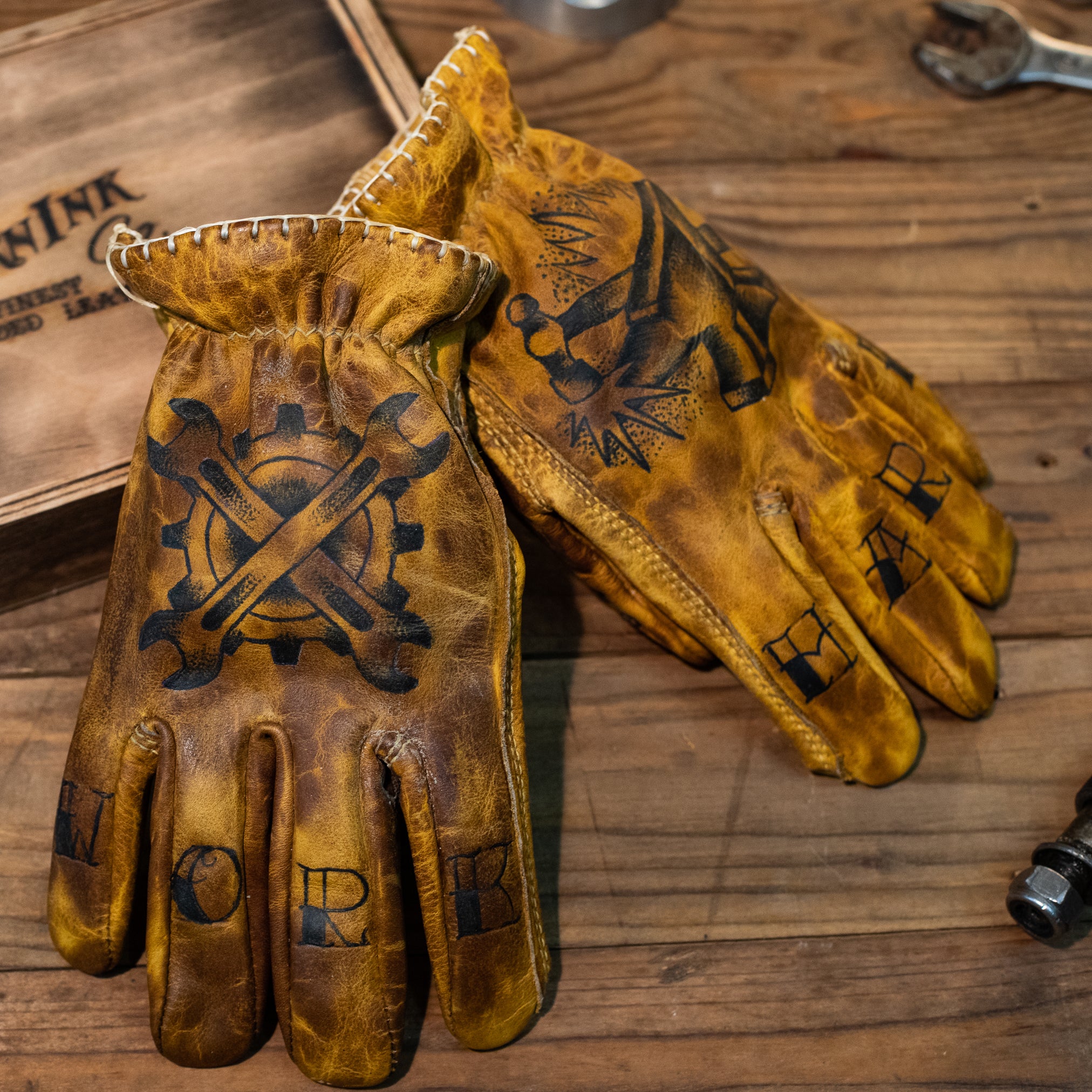 handschuhe holzhacken Work Hard – BarnInk